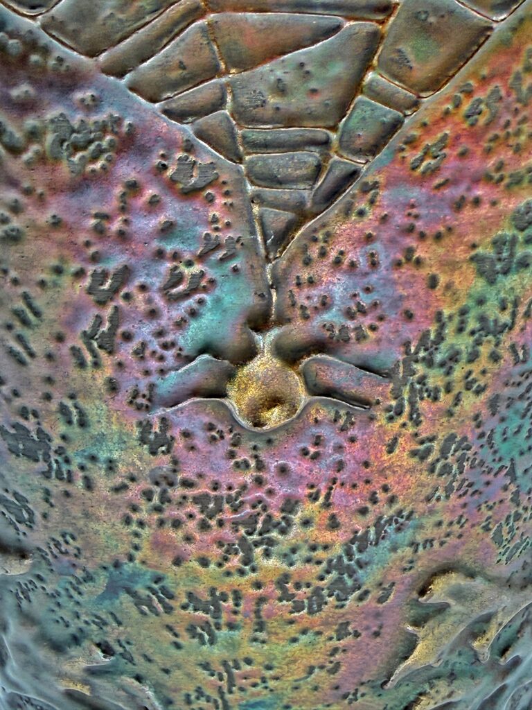 Jeweled Spider & Spiderweb Vase, view 6 of 10
