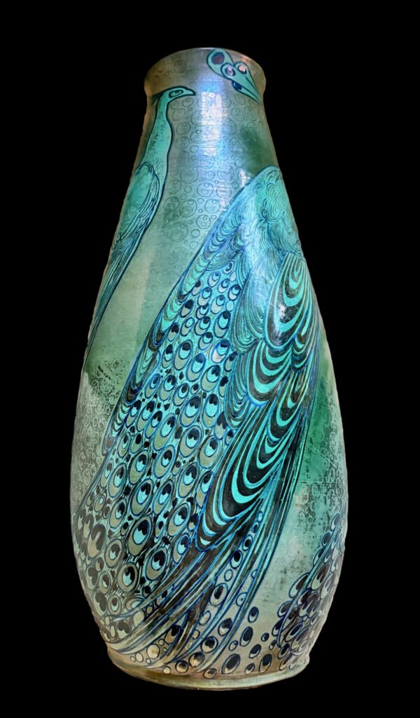 Peacocks Vase, view 5 of 10