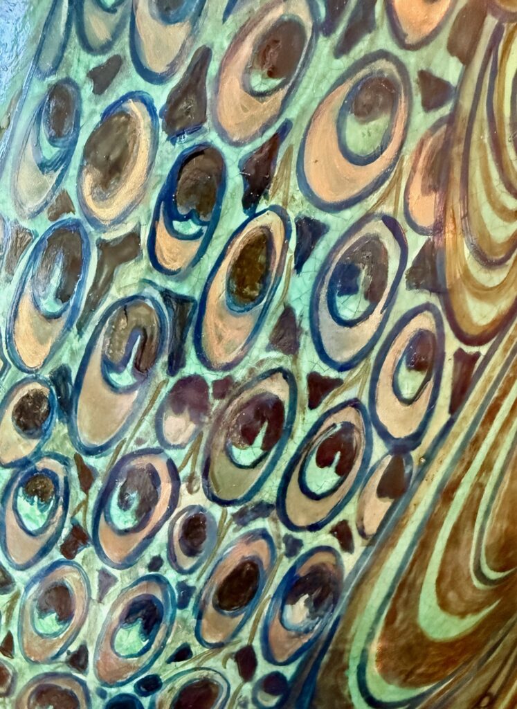 Peacocks Vase, view 7 of 10
