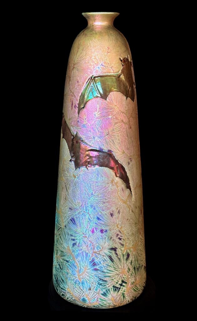 Bats & Pine Needles Vase, view 2 of 10