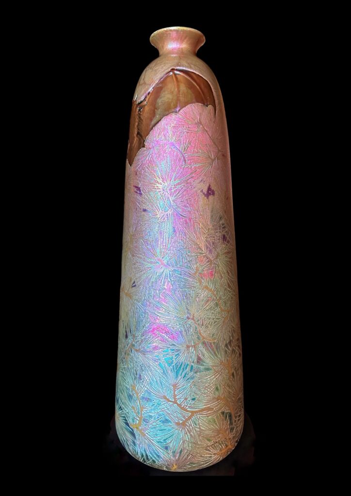 Bats & Pine Needles Vase, view 4 of 10